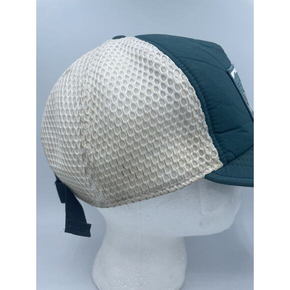 Columbia Sportswear Hat Cap Strapback Flexfit 110 Patch Blue White OSFA READ - Picture 4 of 11